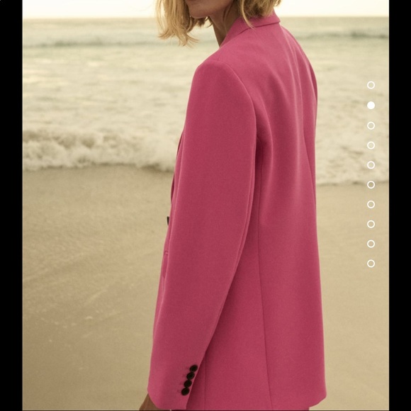 Zara buttoned tailored blazer - Picture 6 of 13
